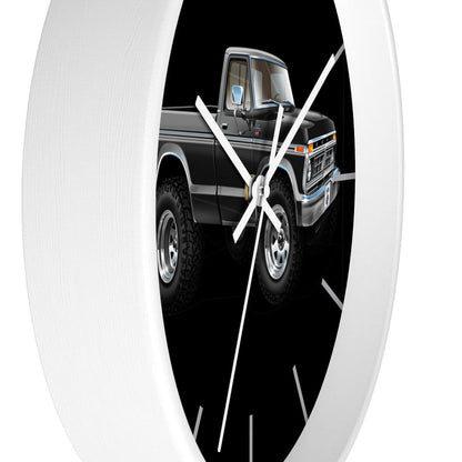 1976 F-150 Ranger XLT 4x4 Pickup Truck Wall clock