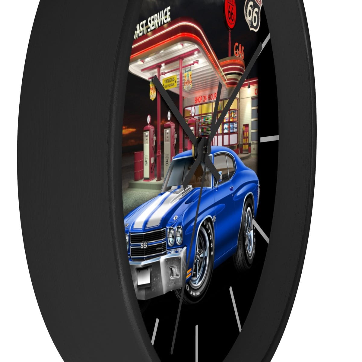 1970 Chevelle Vintage Gas Wall clock