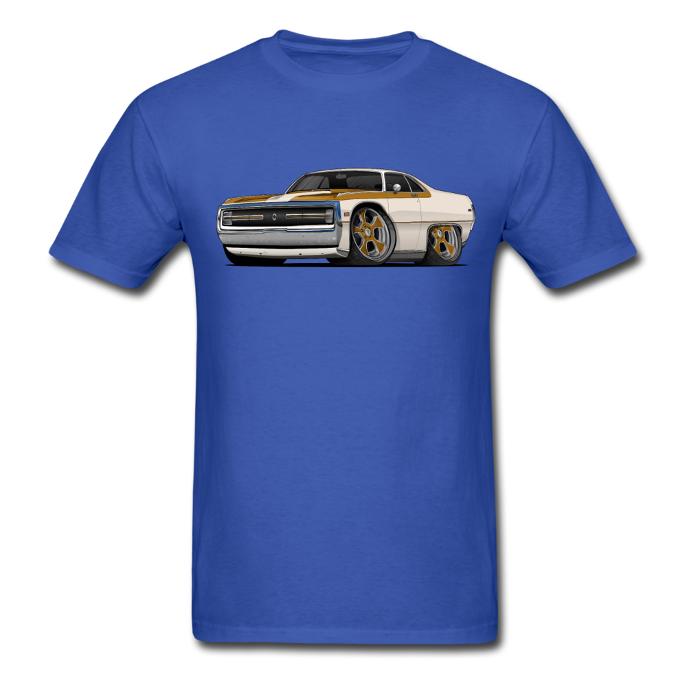 1970 Chrysler 300 Hurst Car Art Men's T-Shirt - royal blue