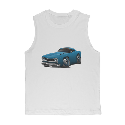 1968 Plymouth Roadrunner Car Art Premium Adult Muscle Top