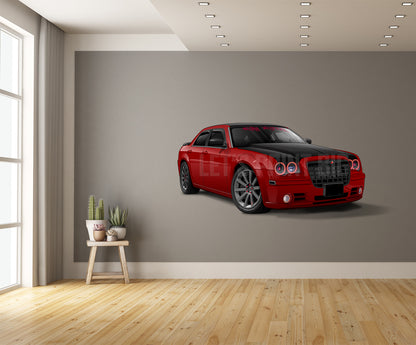 Red Black High Resolution Wall Decal Car Art Vector