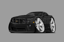 2013 Camaro Car Art Cartoon Wall Decal