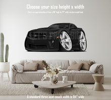 2013 Camaro Car Art Cartoon Wall Decal