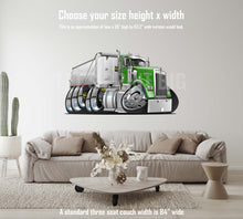 2017 Kenworth W-900-B Car Art Wall Decal