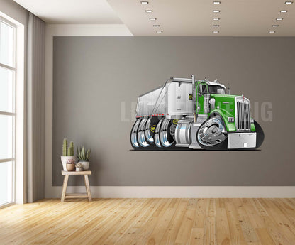 2017 Kenworth W-900-B Car Art Wall Decal