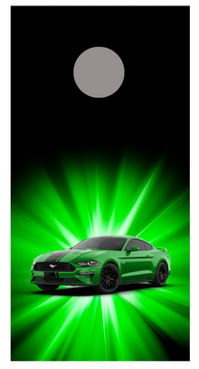 2018 Mustang Design C Corn Hole Decal Wrap