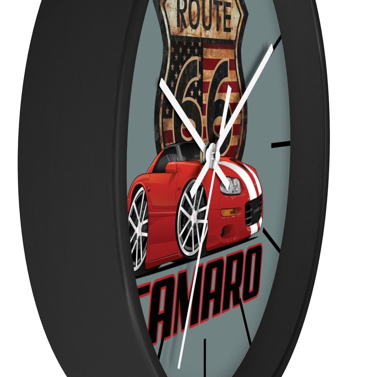 4th Generation Camaro Route 66 Wall clock