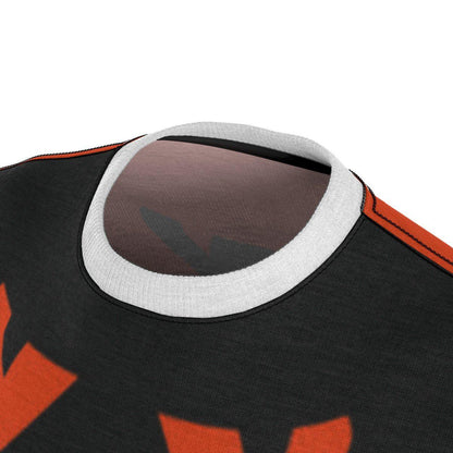 Scary Face Flip 2 Unisex AOP Cut & Sew Tee Shirt