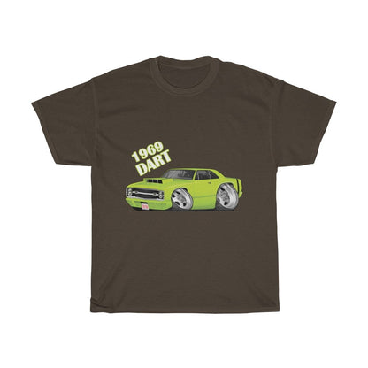 1969 Dart Car Art Unisex Heavy Cotton Tee