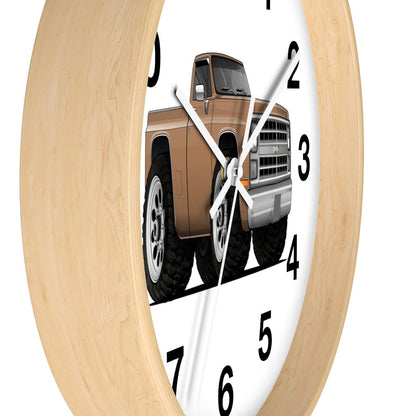1986 4X4 Truck Car Art Wall clock