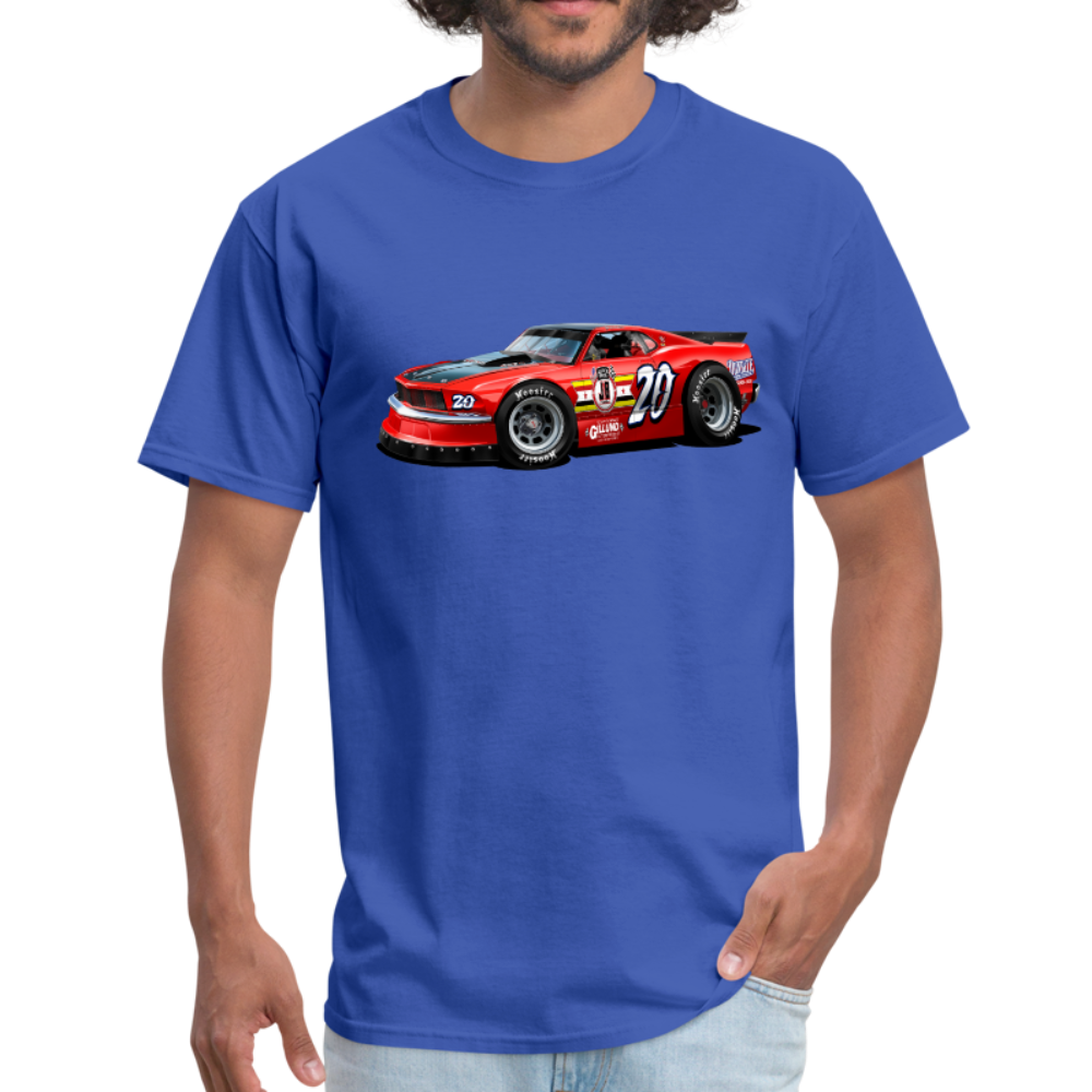 Mustang Race Car Men's T-Shirt - royal blue