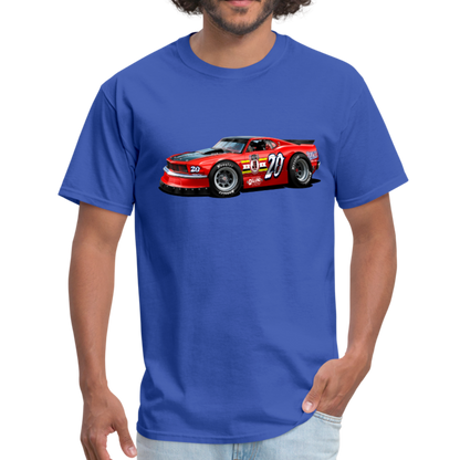Mustang Race Car Men's T-Shirt - royal blue