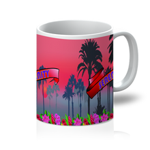 Serenity Beach Banner Design 11oz Mug