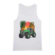 Jeep 4x4 Rocktoy Rock Climber Car Art Organic Jersey Unisex Tank Top