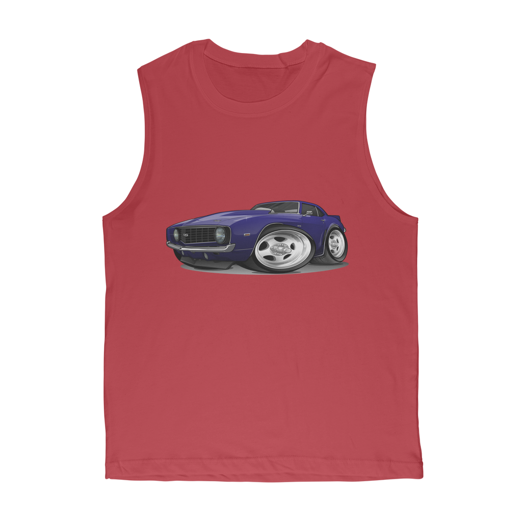 1st Generation Purple Camaro Premium Adult Muscle Top