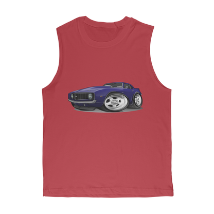 1st Generation Purple Camaro Premium Adult Muscle Top