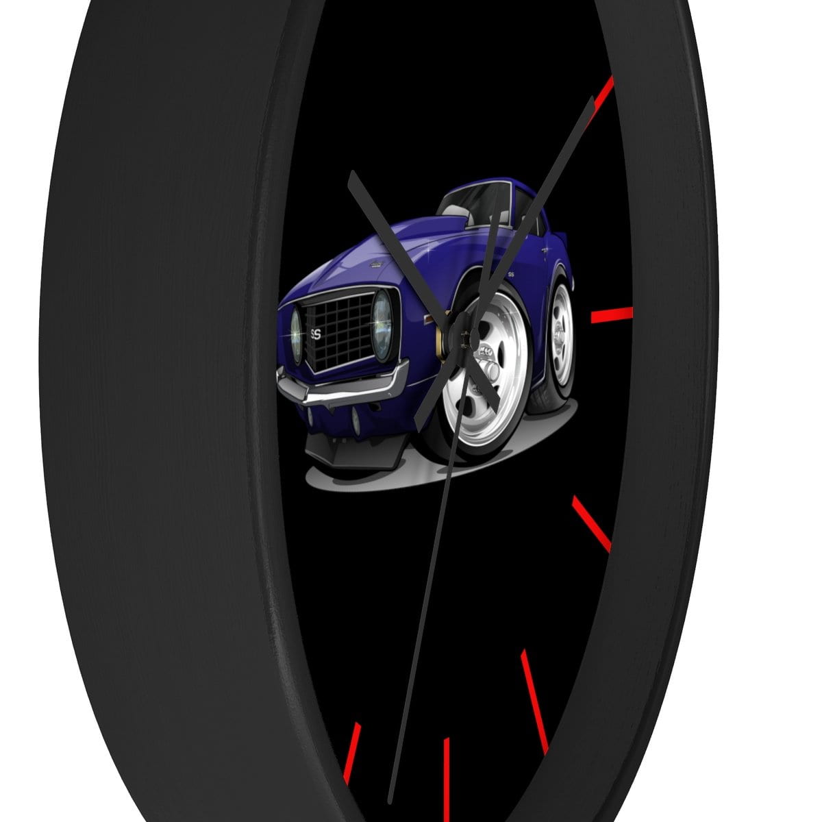 1st Generation Camaro Purple Wall clock
