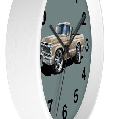 1974 F100 Pickup Truck Car Art Wall clock