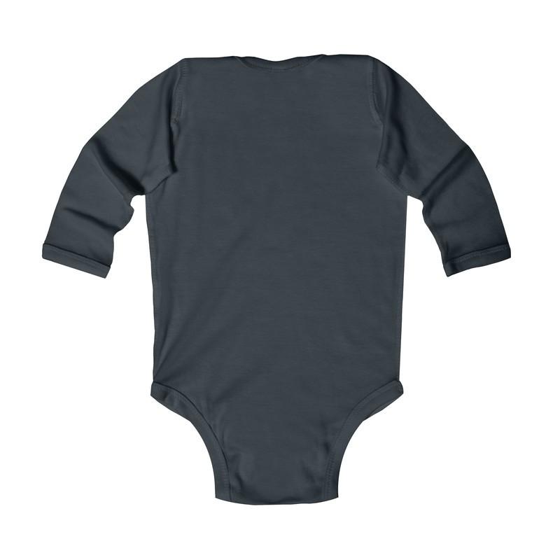 Infant Long Sleeve Bodysuit Back Off Aunt - Let's Print Big