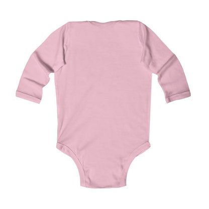 Infant Long Sleeve Bodysuit Back Off Aunt - Let's Print Big