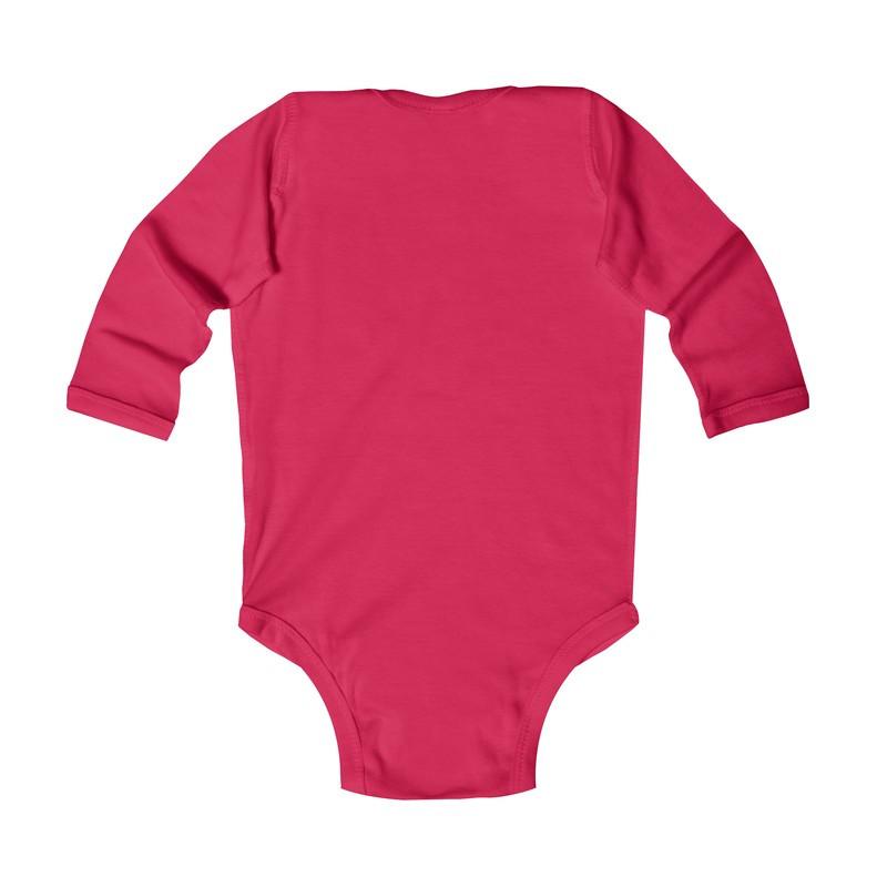 Infant Long Sleeve Bodysuit Back Off Aunt - Let's Print Big