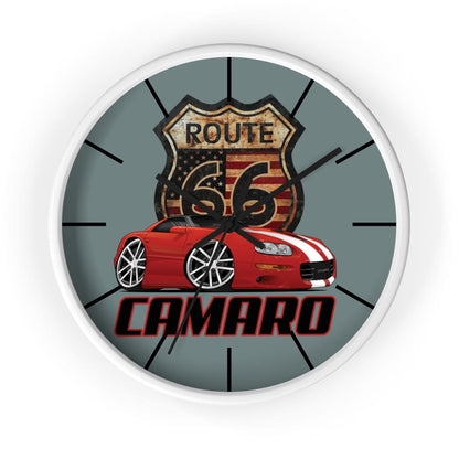 4th Generation Camaro Route 66 Wall clock