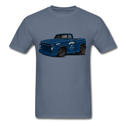 1967 Ford F-100 Men's T-Shirt - denim
