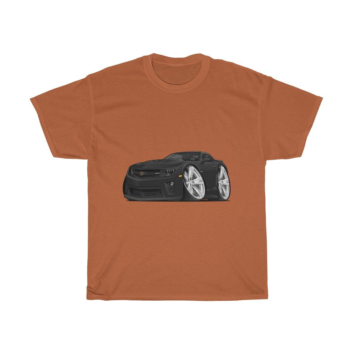 2013 Camaro Car Art Unisex Heavy Cotton Tee
