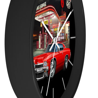 1972 Impala Vintage Gas Wall clock