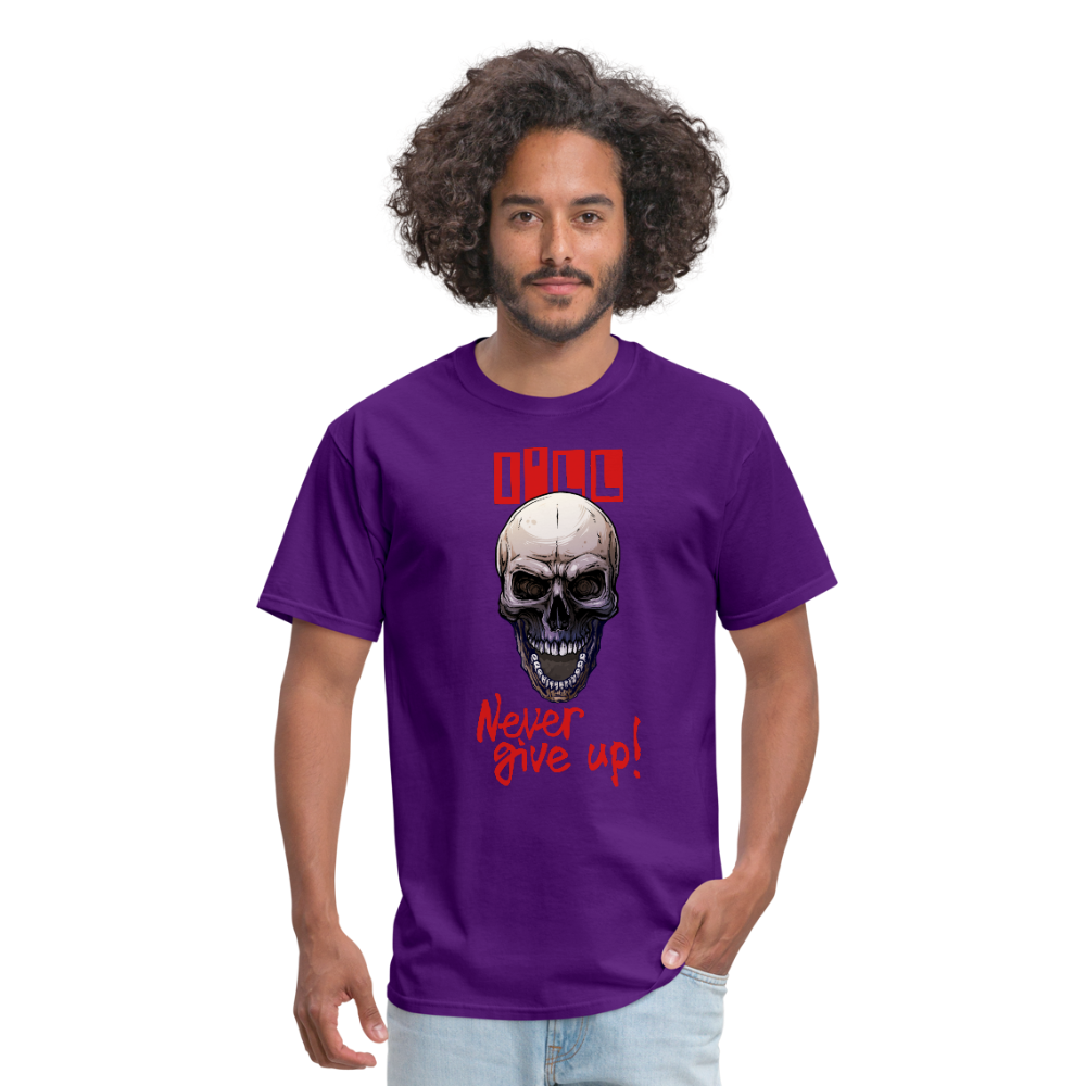 I'll Never Give Up Men's T-Shirt - purple