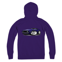 1st Generation Purple Camaro Premium Adult Zip Hoodie