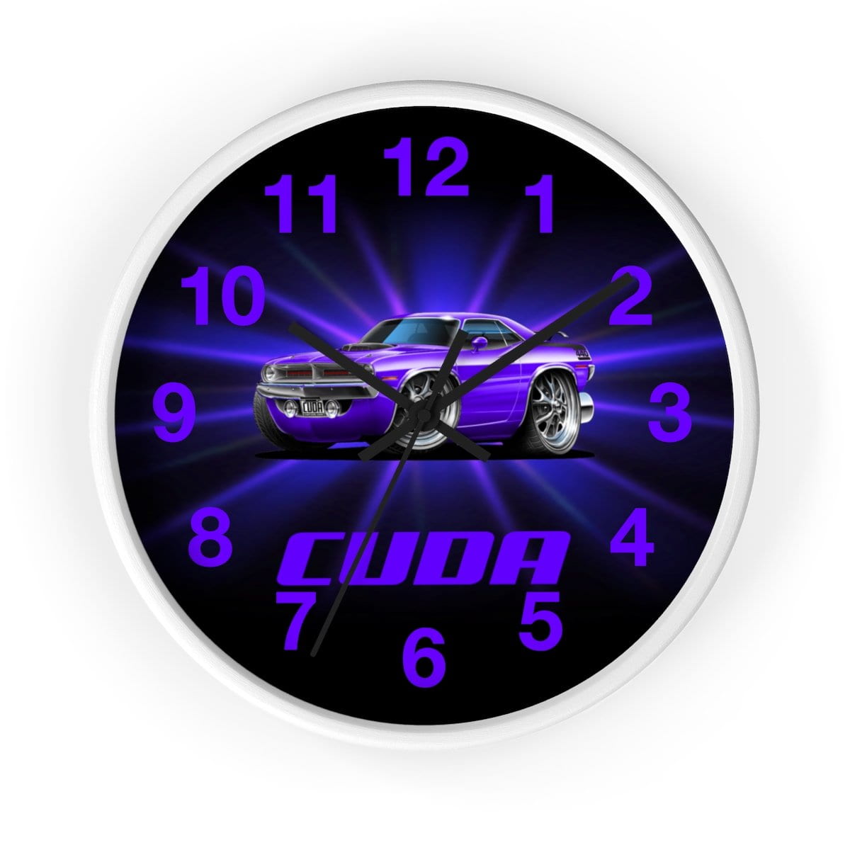 1970 Plymouth Cuda Wall clock
