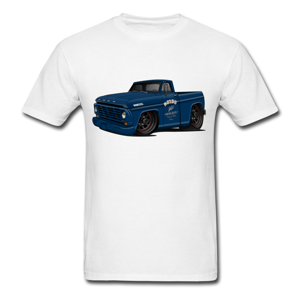 1967 Ford F-100 Men's T-Shirt - white