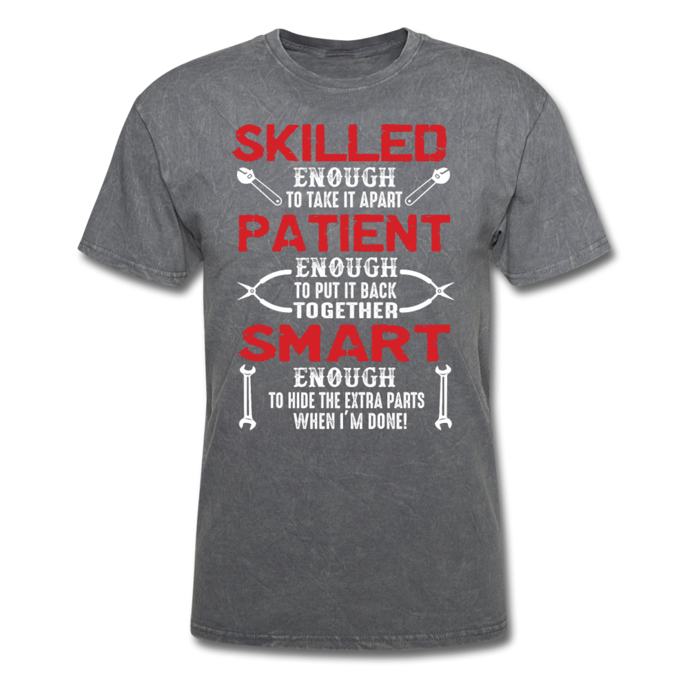 Skilled Mechanic Men's T-Shirt - mineral charcoal gray