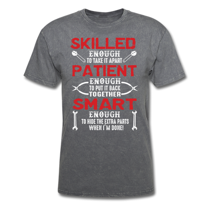 Skilled Mechanic Men's T-Shirt - mineral charcoal gray