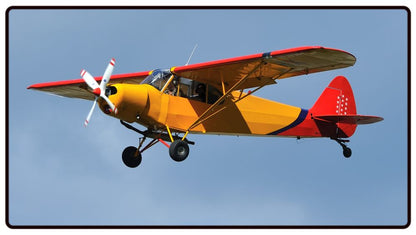 Piper Cub Sky Desk Mat