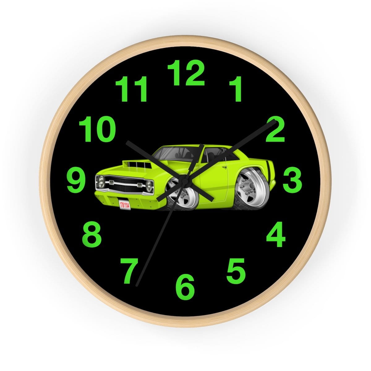 1969 Dart Car Art Wall clock