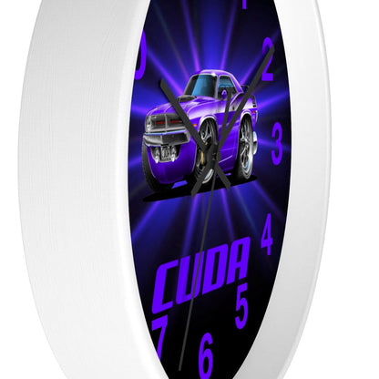 1970 Plymouth Cuda Wall clock