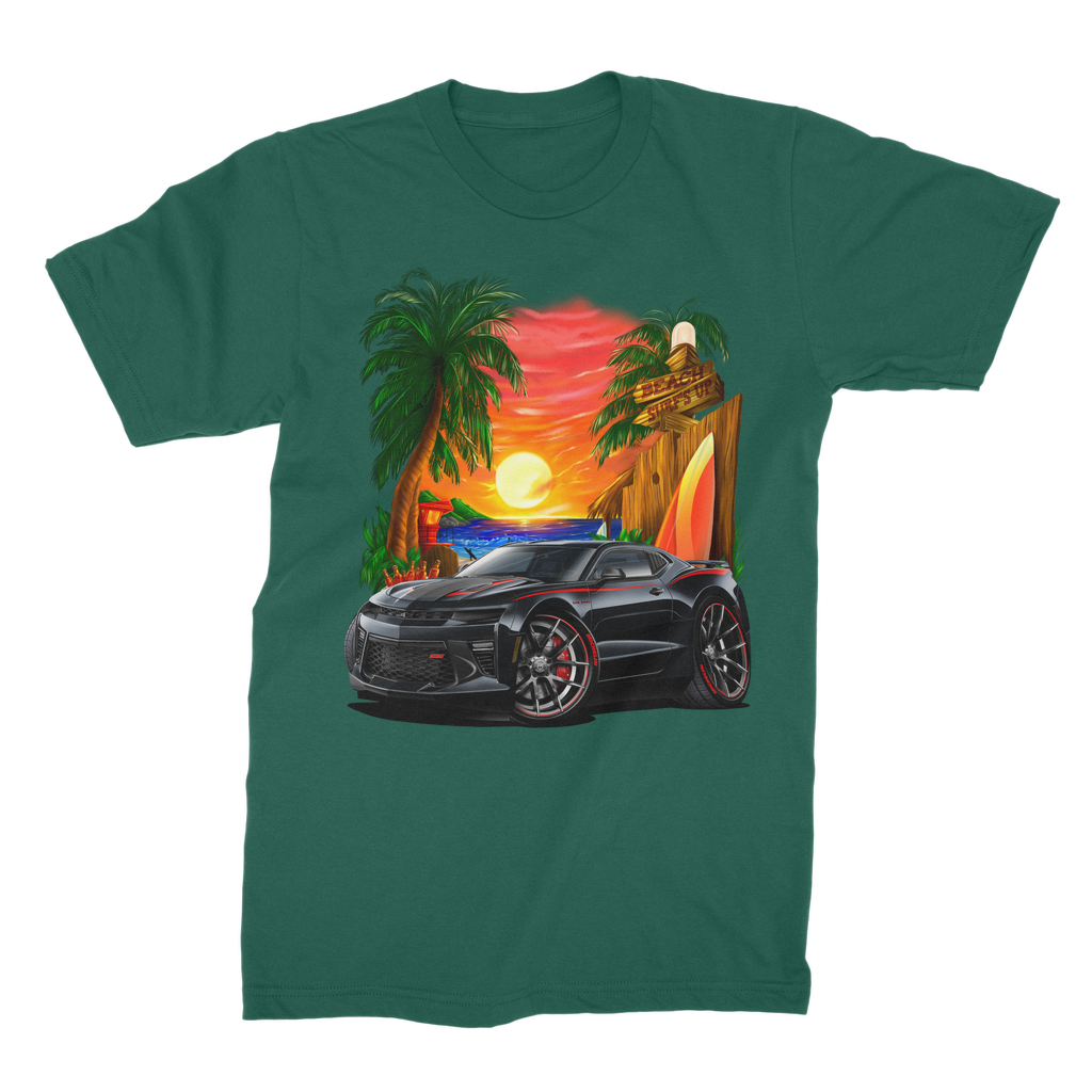 Surfs Up 2017 Camaro SS Car Art Premium Jersey Men's T-Shirt