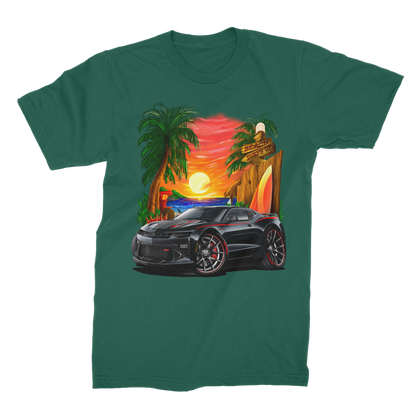 Surfs Up 2017 Camaro SS Car Art Premium Jersey Men's T-Shirt