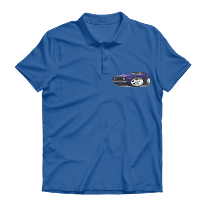 1st Generation Purple Camaro Premium Adult Polo Shirt