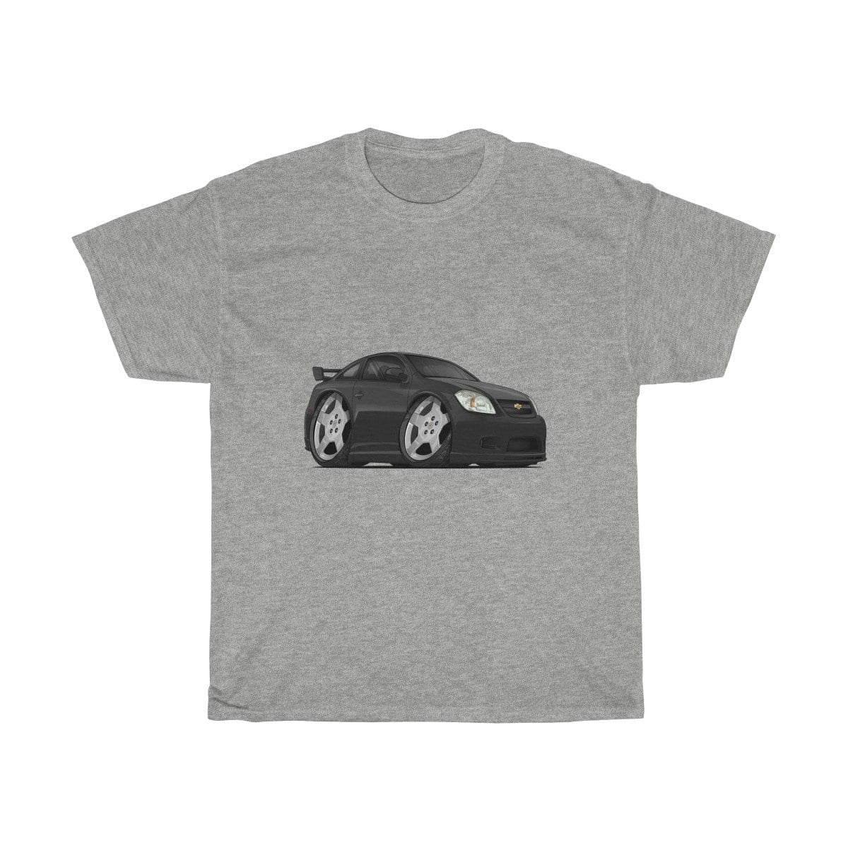 Black Car Art Unisex Heavy Cotton Tee
