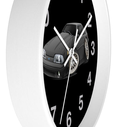 Black Fox Body Mustang Wall clock