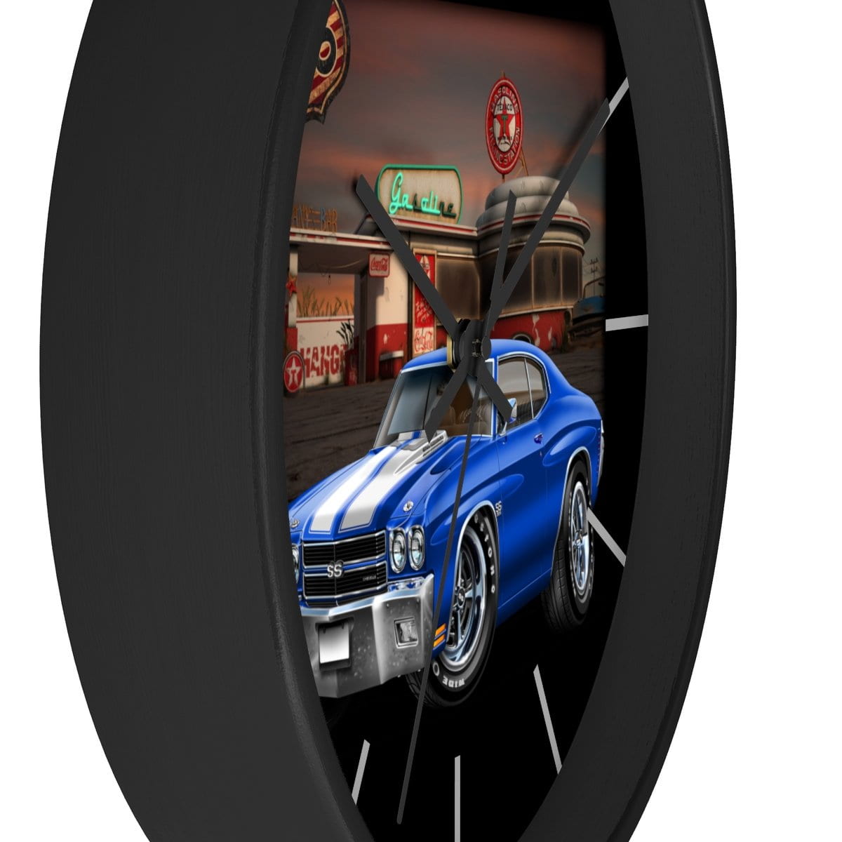1970 Chevelle Texaco Wall clock
