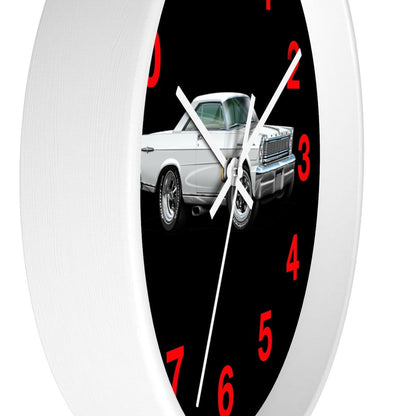 1965 Galaxie Muscle Car Art Wall clock