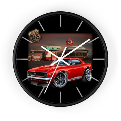 1967 Camaro SS Texaco Wall clock