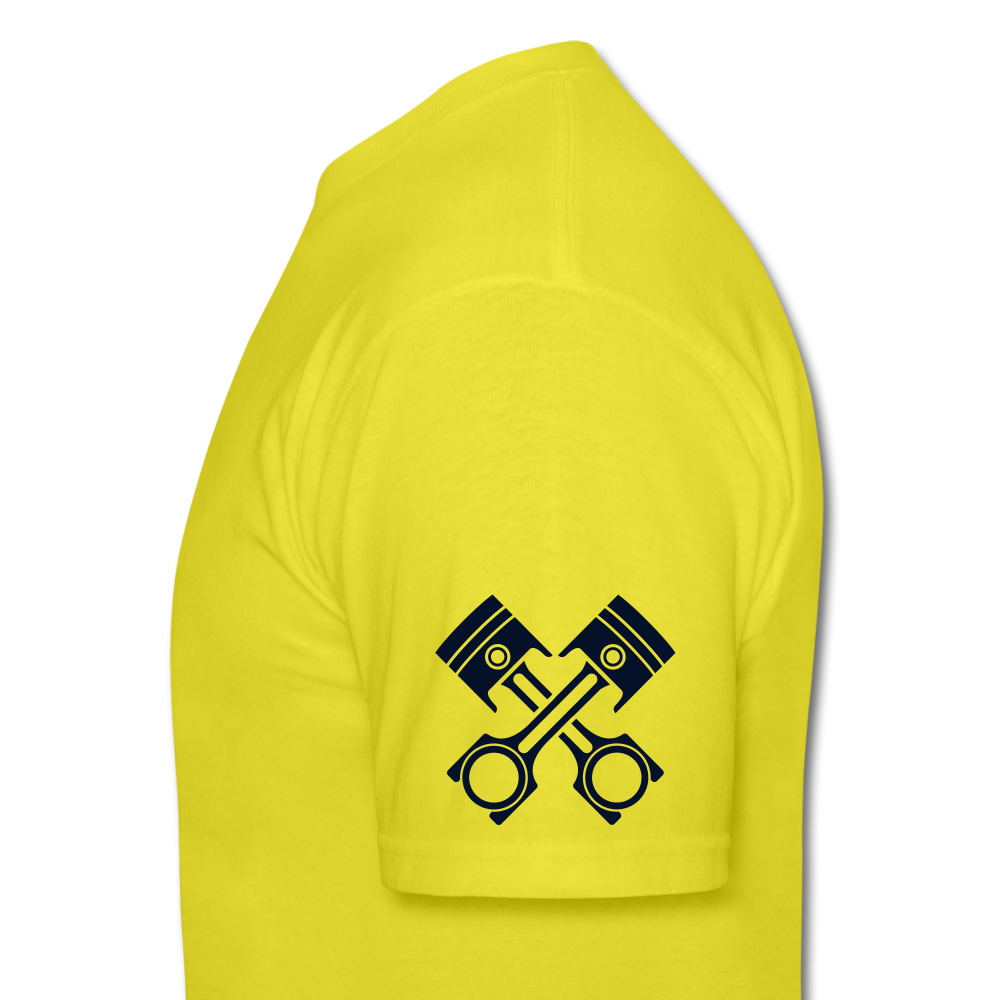 Too Fast For You Men's T-Shirt - yellow