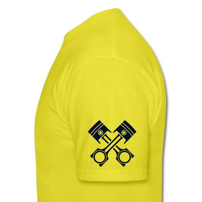 Too Fast For You Men's T-Shirt - yellow