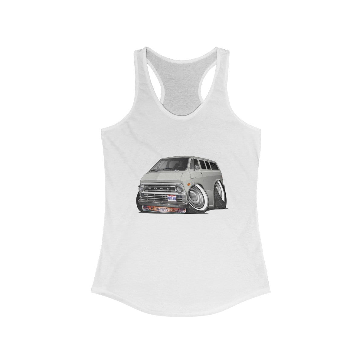 Econoline Hip E Van Women's Ideal Racerback Tank