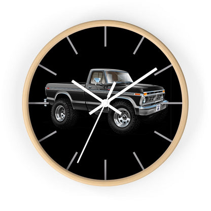 1976 F-150 Ranger XLT 4x4 Pickup Truck Wall clock
